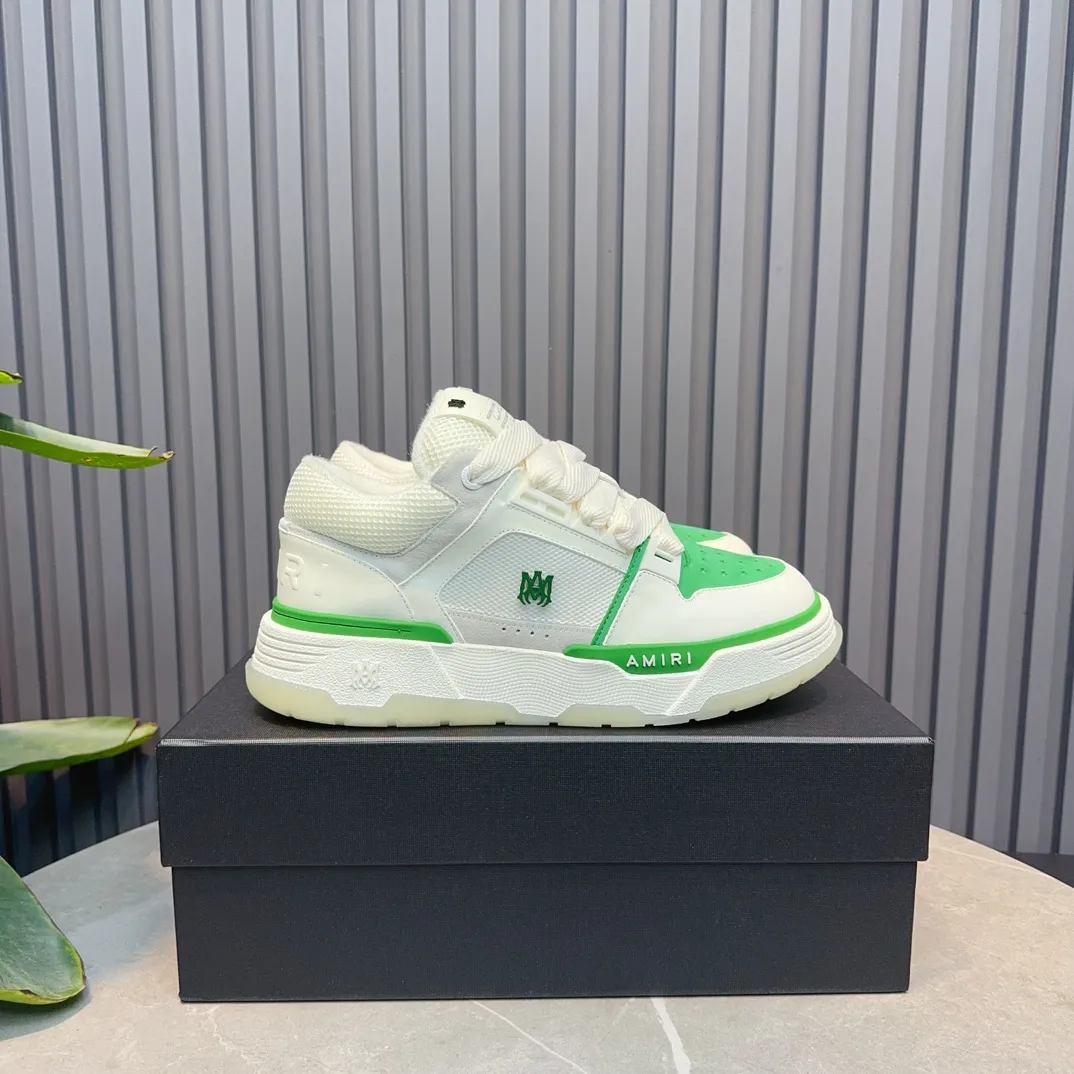 Men's shoes 💰660💰 AMIRI AMIRI trendy brand hot sale 🔥 Available all year round, couples 💑 Official website synchronization Imported fabrics 1⃣️ vs 1⃣️ replica, original factory special original sole, 35-45 (45. non-refundable)